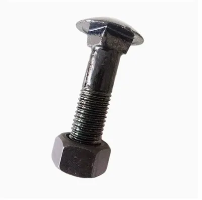 Din603 블랙 캐리지 볼트 클래스 4.8